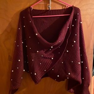 Cranberry sweater